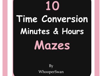 Time Conversion Maze Bundle | Teaching Resources