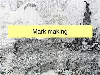 Mark Making / Fantasy creatures