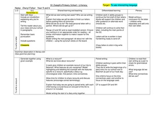 6 week planning - Victorians and Street Child