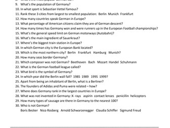 German Quiz