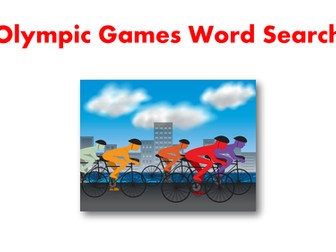 Olympic Games Word Search