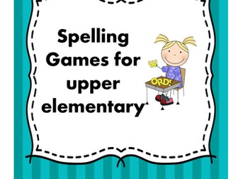 6 Spelling games for Upper Primary - Derivational Relations