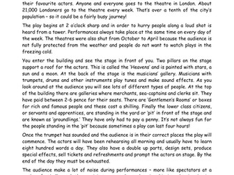 Shakespeare - The Globe