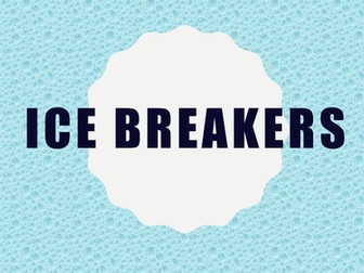 Ice Breaker Games