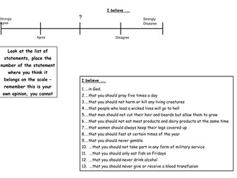 Year 6 taster for RE