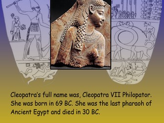 Egyptian pharaohs - table points group names with facts! Display posters for each Pharaoh - KS2