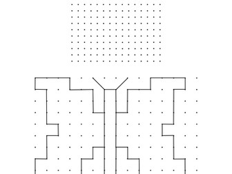 Shapes reduction activity. 12 worksheets.