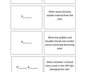 Coastal Erosion and Deposition