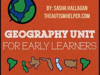Geography Unit for Children with Special Needs!