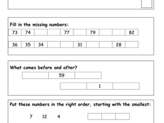 assessment-year1 (grade kg)-math