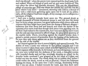 Dracula Mood and Atmosphere Extract Analysis