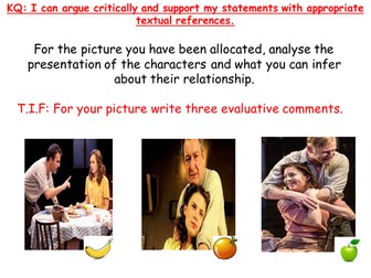 Paper 1 AQA English Language Evaluate lesson/ Question 4- judged outstanding- based on AVFTB