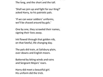 Remembrance day modern poetry