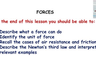 introduction to forces