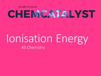 AS Chemistry - 1st Ionisation Energy