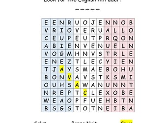 Salutations Greetings word search
