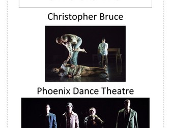 GCSE Dance NEW - Shadows Student study booklet.