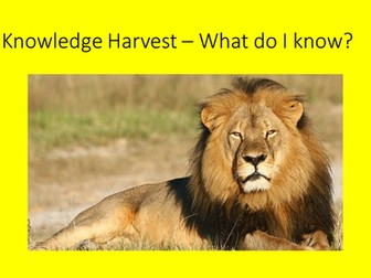 IPC - Existing Endangered Extinct Entry Point & Knowledge Harvest