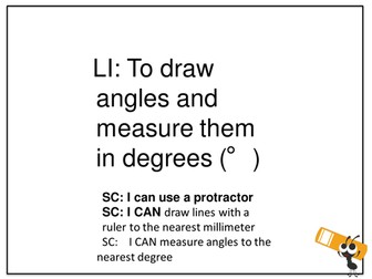 Year 5 - Measure and draw angles