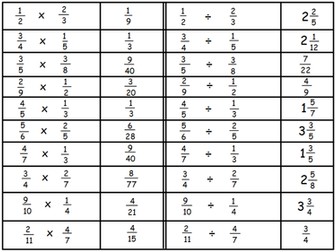 Maths Matching Activities - To cut and match, or to colour