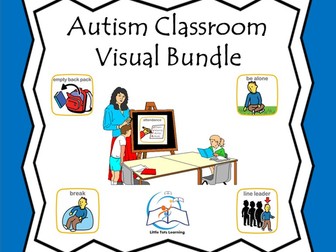 Autism PreK - Elementary Classroom Visuals