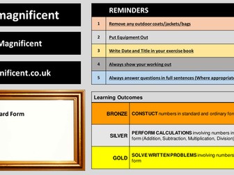 Maths - Standard Form - #iInspire