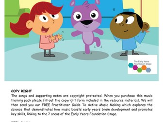 Clap Clap Clap  Song Pack - Action Song To Support Aspect 3, Letters and Sounds Phase One