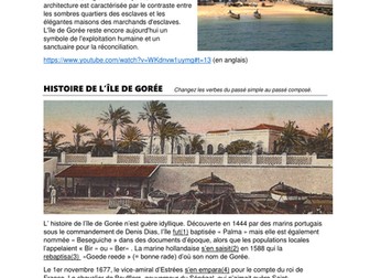 L'esclavage (exercices oraux, écrits)