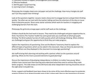 Amazing teachers, great lessons training session