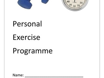 GCSE P.E PEP Booklet