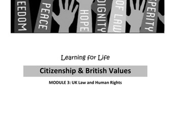 UK Law and Human Rights CITIZENSHIP WORKBOOK
