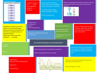 OCR B1 and B2 Revision