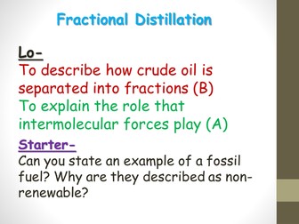 Fractional Distillation