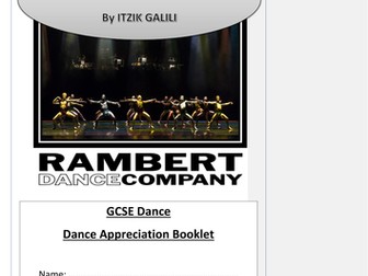 A Linha Curva GCSE Dance Workbook