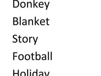 Full unit - Stories with familiar settings Year 1 planning 3 weeks