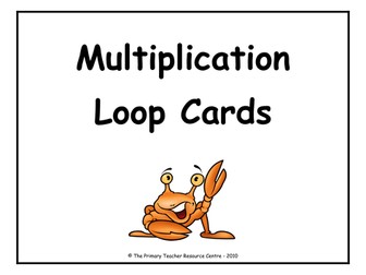 Multiplication Loop Cards