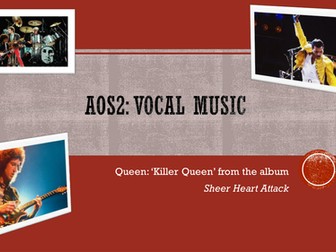 Killer Queen GCSE Music Edexcel Pearson