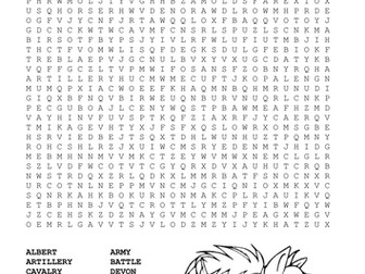 War Horse Word Search