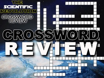 Scientific Revolution Crossword Puzzle Review