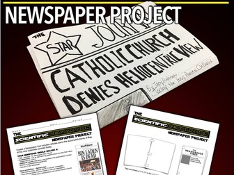Scientific Revolution Newspaper Project