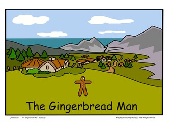 The Gingerbread Man Story / Symbol Supported