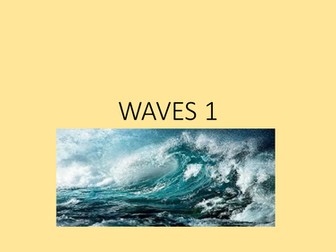 Travelling Wave Types and their Properties