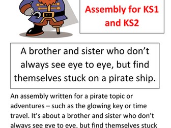 Pirate playscript and lyrics for Primary School