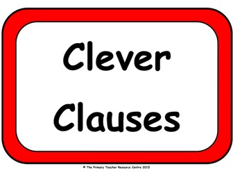 Clauses Display Poster Pack