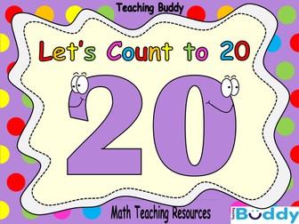 Let’s Count to 20 – Counting and Cardinality (PowerPoint and worksheets)