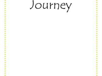 Learning Journey Template for Pupils