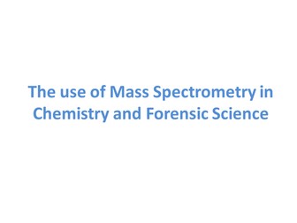 Mass Spectrometry Tutorial - with a focus on interpretation of spectra
