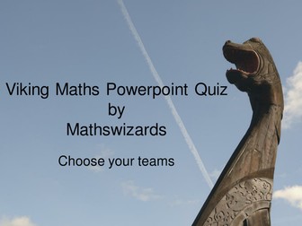 Viking Maths Power point Quiz