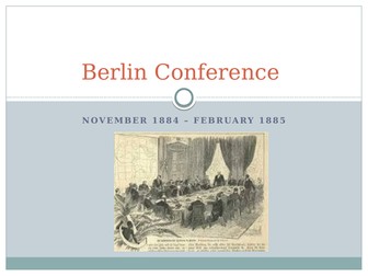 European Colonial Expansion pre World War One