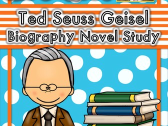 Who Was Dr. Seuss? {Ted Seuss Geisel Biography Novel Study}